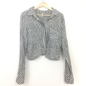 Free People | Long Sleeve Striped Top